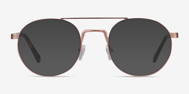 Lock Rose Gold AcetateEyeglass Frames from EyeBuyDirect, with Tinted Lenses