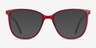 Aroma Framboise Acetate-metalMontures de lunettes de vue d'EyeBuyDirect, Avec des Verres Teintés