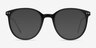 Oriana Black Acetate-metalEyeglass Frames from EyeBuyDirect, with Tinted Lenses