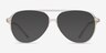 Viento Clear Yellow AcétateMontures de lunettes de vue d'EyeBuyDirect, Avec des Verres Teintés