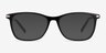 Field Black Acetate-metalEyeglass Frames from EyeBuyDirect, with Tinted Lenses