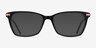 Forward Black Acetate-metalEyeglass Frames from EyeBuyDirect, with Tinted Lenses