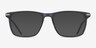 Envision Gris Acetate-metalMontures de lunettes de vue d'EyeBuyDirect, Avec des Verres Teintés