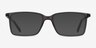 Haptic Gray Acetate-metalEyeglass Frames from EyeBuyDirect, with Tinted Lenses