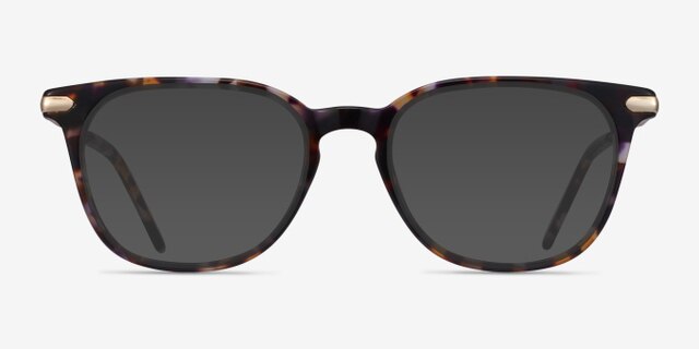 Therefore Fleuries Acetate-metalMontures de lunettes de vue d'EyeBuyDirect, Avec des Verres Teintés