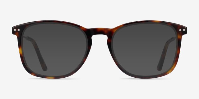 Ratio Tortoise Acetate-metalEyeglass Frames from EyeBuyDirect, with Tinted Lenses