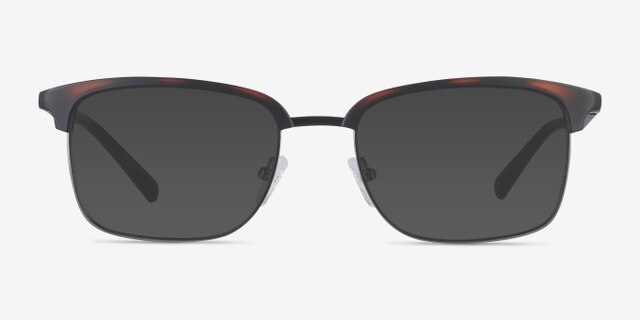 Osten Tortoise Plastic-metalEyeglass Frames from EyeBuyDirect, with Tinted Lenses