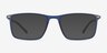 Simon Blue Plastic-metalEyeglass Frames from EyeBuyDirect, with Tinted Lenses