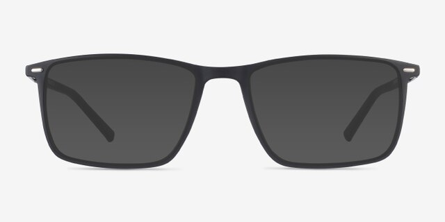 Simon Black Plastic-metalEyeglass Frames from EyeBuyDirect, with Tinted Lenses