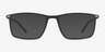 Simon Black Plastic-metalEyeglass Frames from EyeBuyDirect, with Tinted Lenses