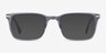 Nox Gray Acetate-metalEyeglass Frames from EyeBuyDirect, with Tinted Lenses