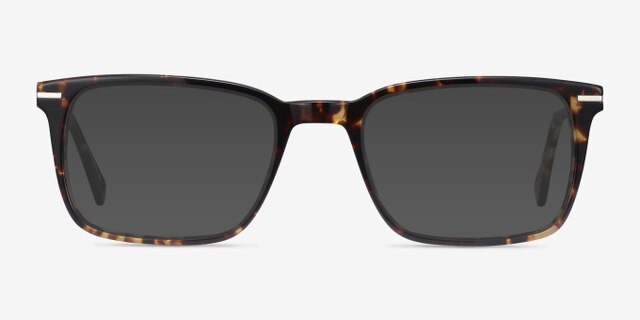 Nox Tortoise Acetate-metalEyeglass Frames from EyeBuyDirect, with Tinted Lenses