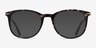 Ninah Tortoise Acetate-metalEyeglass Frames from EyeBuyDirect, with Tinted Lenses