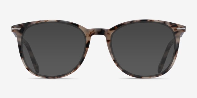 Ninah Ivory Tortoise Acetate-metalEyeglass Frames from EyeBuyDirect, with Tinted Lenses