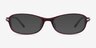 Lise Pink Striped AcetateEyeglass Frames from EyeBuyDirect, with Tinted Lenses