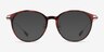 Colette Pink Tortoise AcetateEyeglass Frames from EyeBuyDirect, with Tinted Lenses