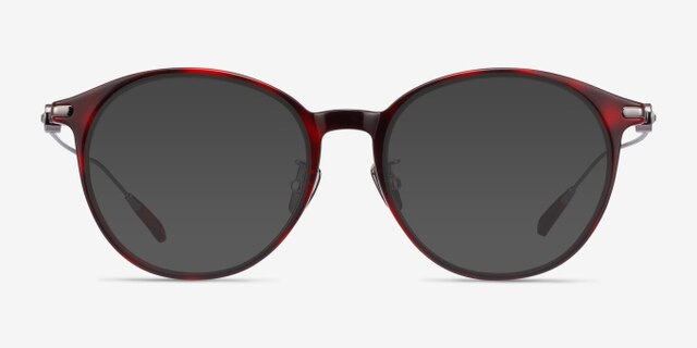 Colette Red Tortoise AcetateEyeglass Frames from EyeBuyDirect, with Tinted Lenses