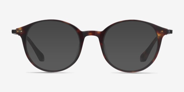 Jude Tortoise AcetateEyeglass Frames from EyeBuyDirect, with Tinted Lenses