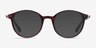 Jude Red Tortoise AcetateEyeglass Frames from EyeBuyDirect, with Tinted Lenses