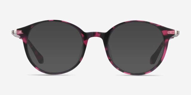 Jude Pink Tortoise AcetateEyeglass Frames from EyeBuyDirect, with Tinted Lenses