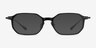 Lampito Noir AcétateMontures de lunettes de vue d'EyeBuyDirect, Avec des Verres Teintés
