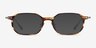 Lampito Striped AcetateEyeglass Frames from EyeBuyDirect, with Tinted Lenses