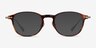 Malva Brown Tortoise AcetateEyeglass Frames from EyeBuyDirect, with Tinted Lenses