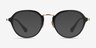 Impact Black AcetateEyeglass Frames from EyeBuyDirect, with Tinted Lenses