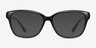 Ouro Black Golden AcetateEyeglass Frames from EyeBuyDirect, with Tinted Lenses