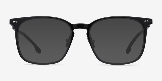 Cohen Black AcetateEyeglass Frames from EyeBuyDirect, with Tinted Lenses