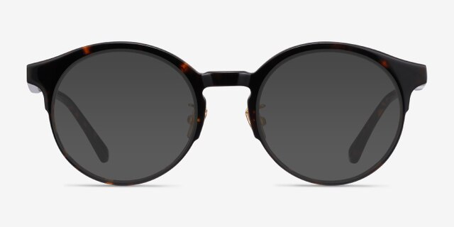 Rochelle Tortoise AcetateEyeglass Frames from EyeBuyDirect, with Tinted Lenses