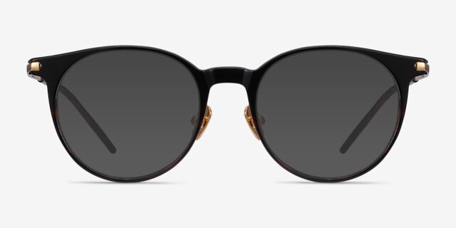 Vast Tortoise Acetate-metalEyeglass Frames from EyeBuyDirect, with Tinted Lenses