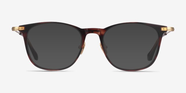 Walker Écailles Acetate-metalMontures de lunettes de vue d'EyeBuyDirect, Avec des Verres Teintés