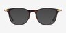Walker Écailles Acetate-metalMontures de lunettes de vue d'EyeBuyDirect, Avec des Verres Teintés