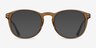 Akio Yellow Acetate-metalEyeglass Frames from EyeBuyDirect, with Tinted Lenses