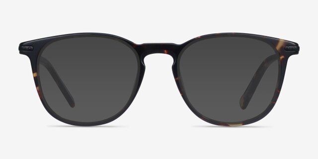 Villeneuve Tortoise Acetate-metalEyeglass Frames from EyeBuyDirect, with Tinted Lenses