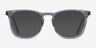 Vibes Clear Gray Acetate-metalEyeglass Frames from EyeBuyDirect, with Tinted Lenses
