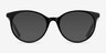 Solver Black Acetate-metalEyeglass Frames from EyeBuyDirect, with Tinted Lenses