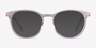 Snap Pink Acetate-metalEyeglass Frames from EyeBuyDirect, with Tinted Lenses