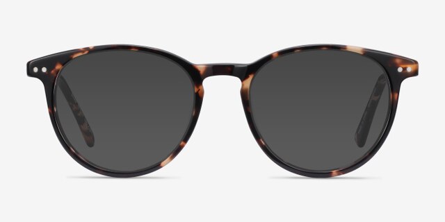 Snap Tortoise Acetate-metalEyeglass Frames from EyeBuyDirect, with Tinted Lenses