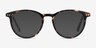 Snap Tortoise Acetate-metalEyeglass Frames from EyeBuyDirect, with Tinted Lenses
