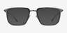 Glimpse Gray AcetateEyeglass Frames from EyeBuyDirect, with Tinted Lenses
