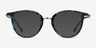 Aloft Green Floral Acetate-metalEyeglass Frames from EyeBuyDirect, with Tinted Lenses