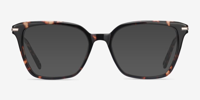 Dearly Tortoise Acetate-metalEyeglass Frames from EyeBuyDirect, with Tinted Lenses