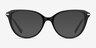 Turner Black Acetate-metalEyeglass Frames from EyeBuyDirect, with Tinted Lenses
