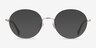 Thea Gold Acetate-metalEyeglass Frames from EyeBuyDirect, with Tinted Lenses