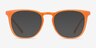 Vinyl Orange Acetate-metalEyeglass Frames from EyeBuyDirect, with Tinted Lenses