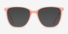 Aroma Coral Acetate-metalEyeglass Frames from EyeBuyDirect, with Tinted Lenses