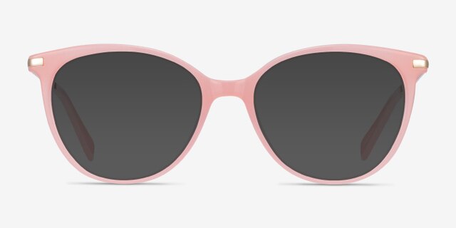 Attitude Coral Acetate-metalEyeglass Frames from EyeBuyDirect, with Tinted Lenses