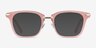 Candela Pink Acetate-metalEyeglass Frames from EyeBuyDirect, with Tinted Lenses
